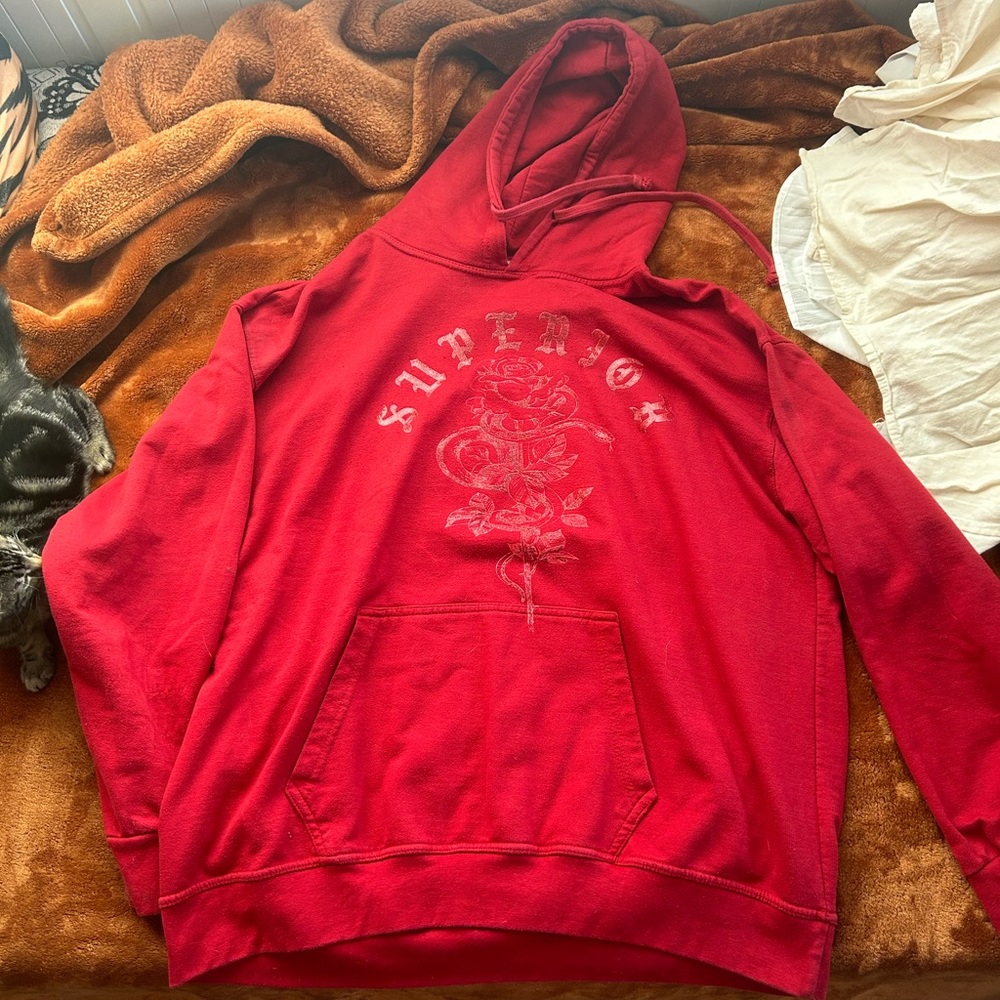Red sweater